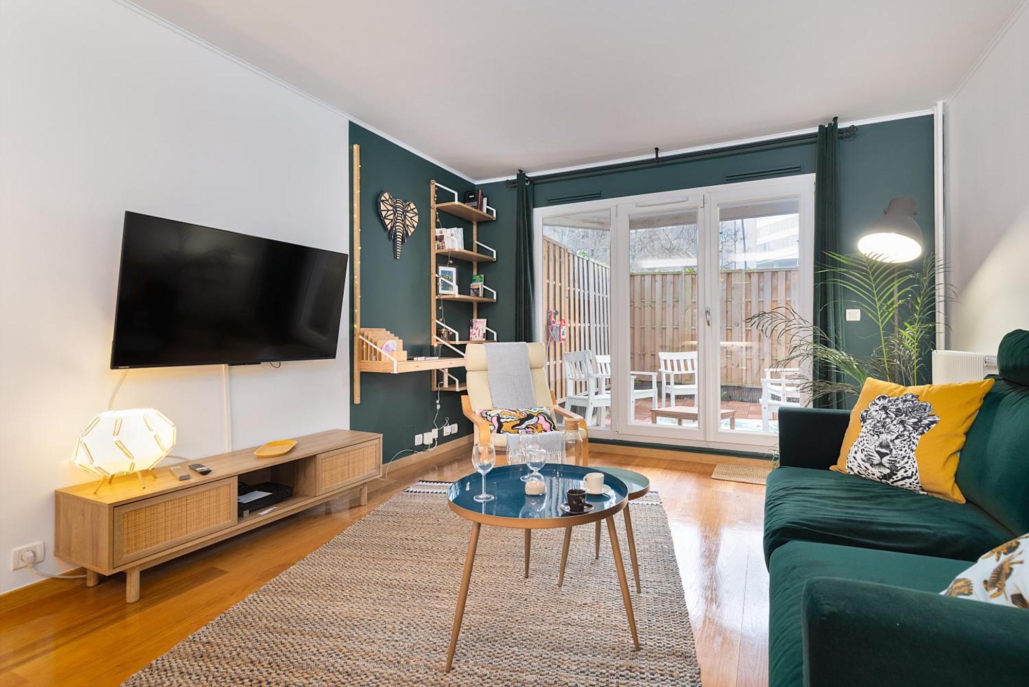 Cosy'N Paris - Parking Secure - Metro 14 - Wifi - Terrace - Premium Bedding Lejlighed Gentilly Eksteriør billede